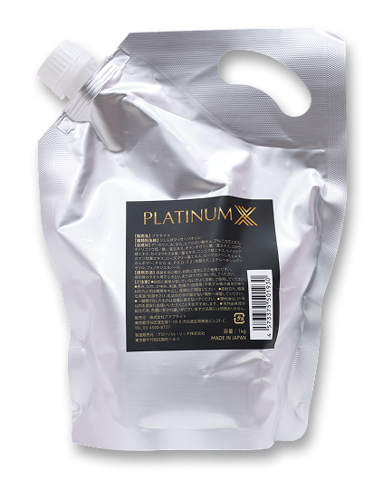 高級水溶性オイル プラチナX 1kg｜メンエス備品の通販【メンエス本舗】